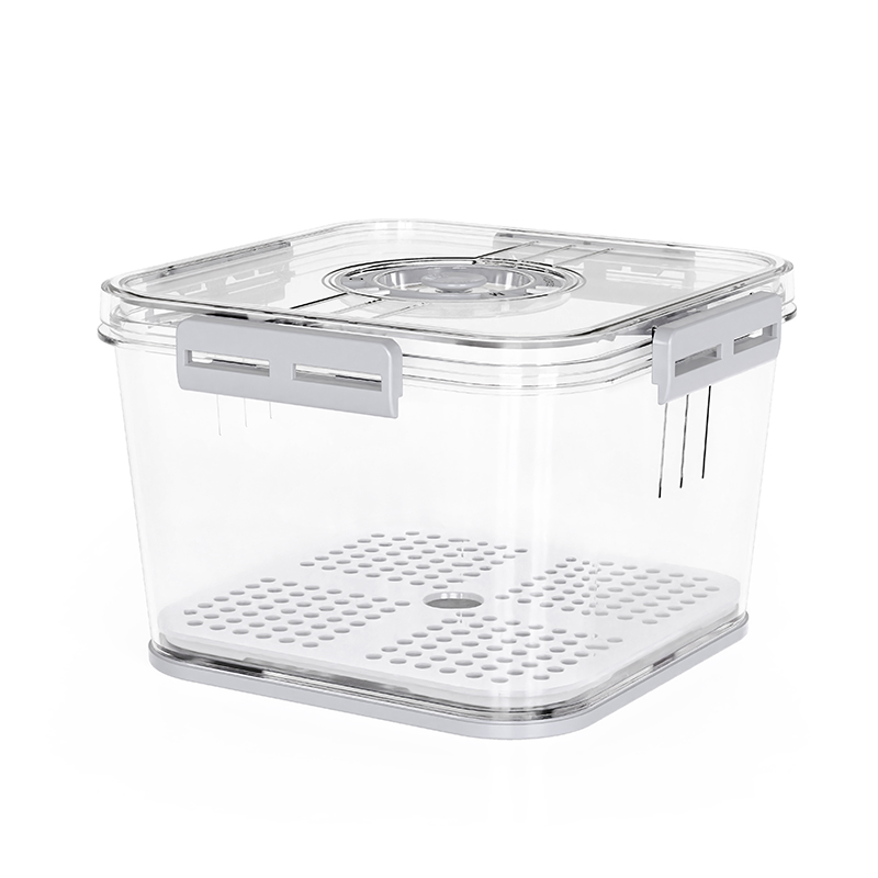 उच्च क्षमता फ्रिज टाइमर नियंत्रण भंडारण नाली बॉक्स