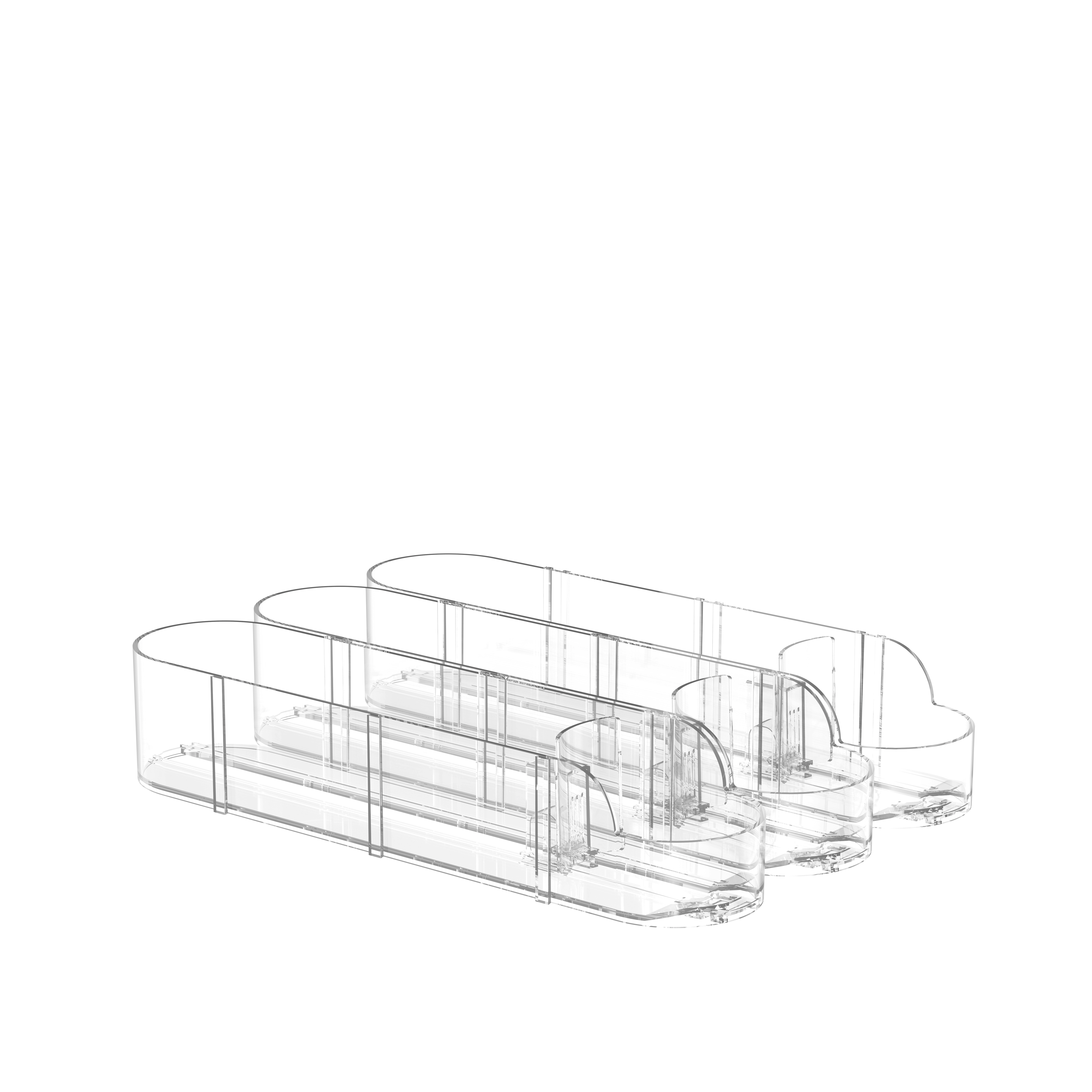 स्व धक्का फ्रिज ड्रिंक आयोजक