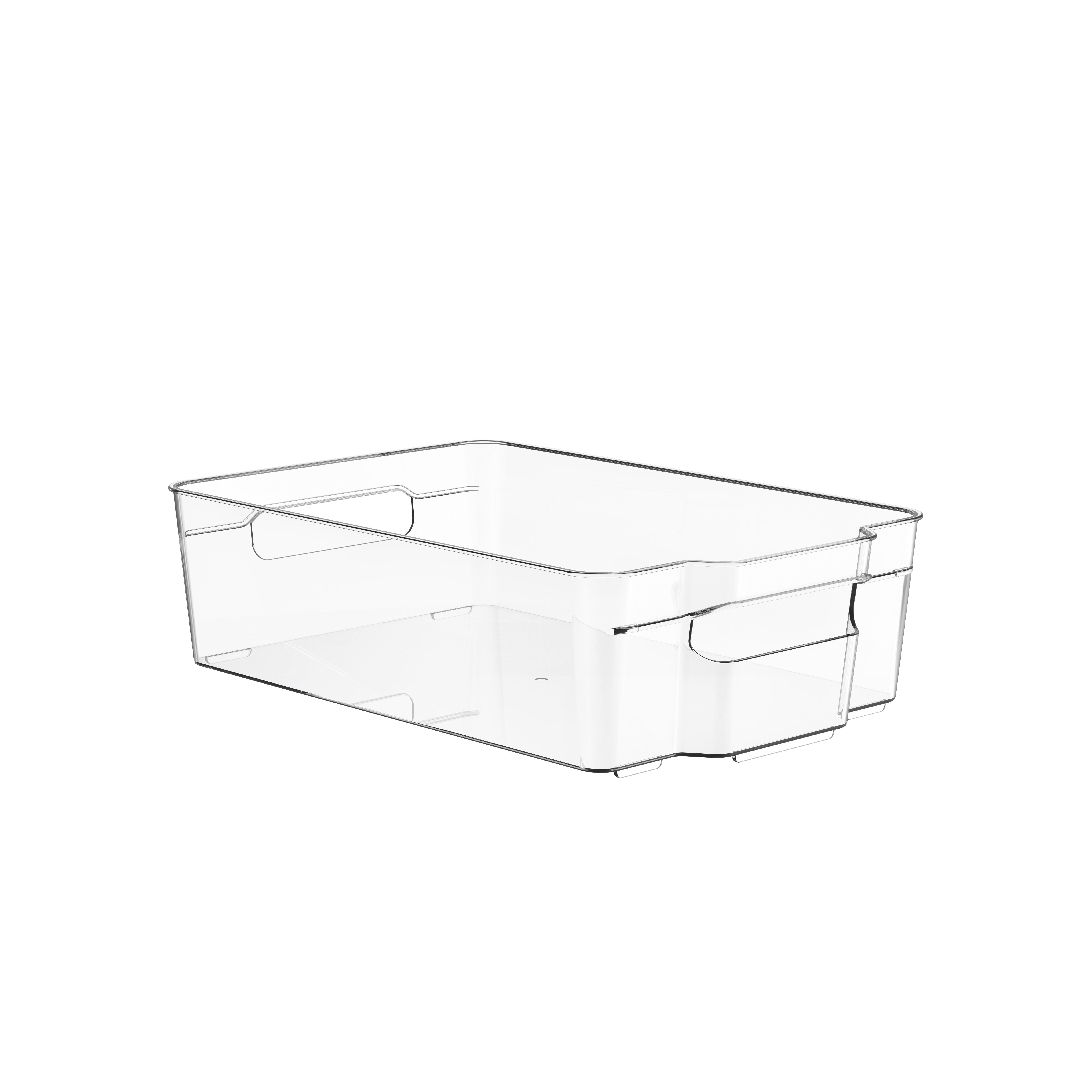 हैंडल के साथ बड़े फ्रिज बिन